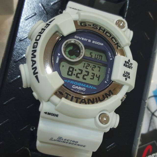 casio frogman titanium dw 8200