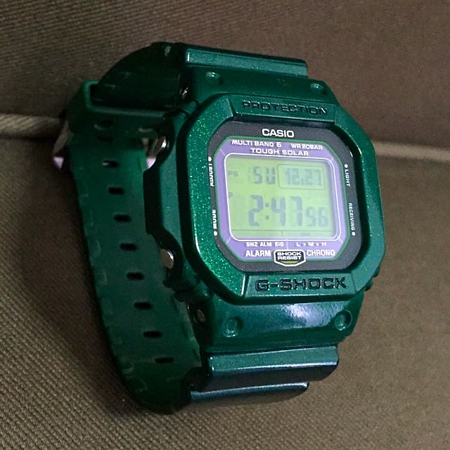 Casio Gshock Model 3159 Green Mobile Phones Gadgets