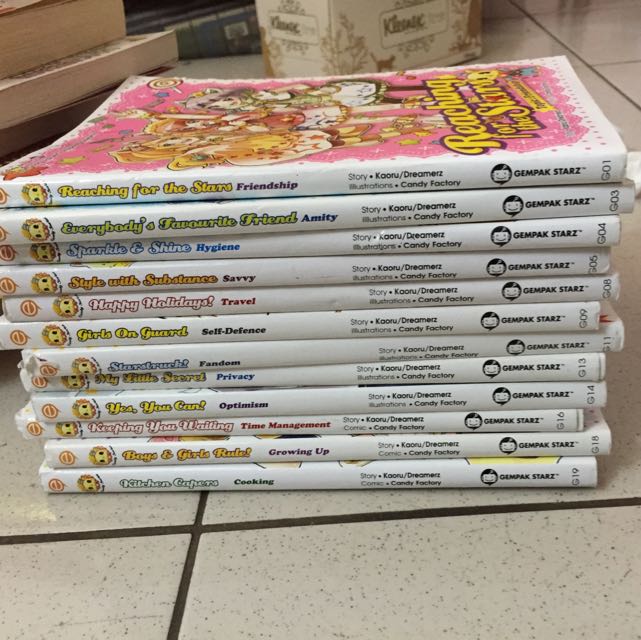 Gempak Starz Candy Series Comics Books Stationery On Carousell