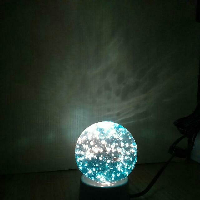 Ikea Kubbo Light and Glass Orb Paperweight, Furniture on Carousell