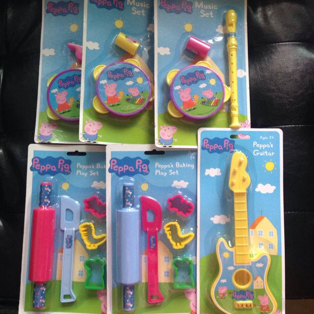 peppa pig music set