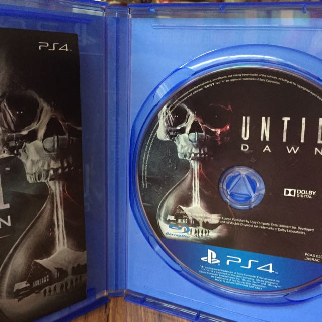 Until Dawn PS4 With DLC Code Hobbies Toys Toys Games on