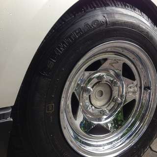 Crome Rim 15" Used 1 Months(reserved)