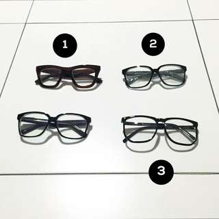 Lightweight fashion glasses