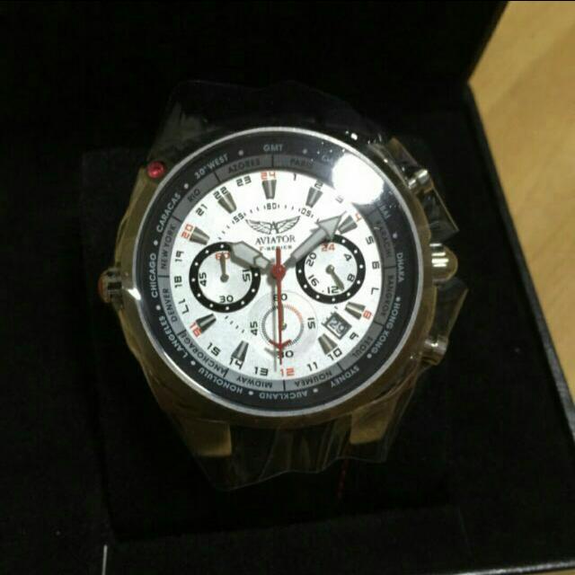 Aviator F Series Chronograph Watch Safra 2024 favors