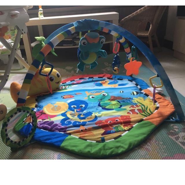 baby einstein rhythm reef play gym