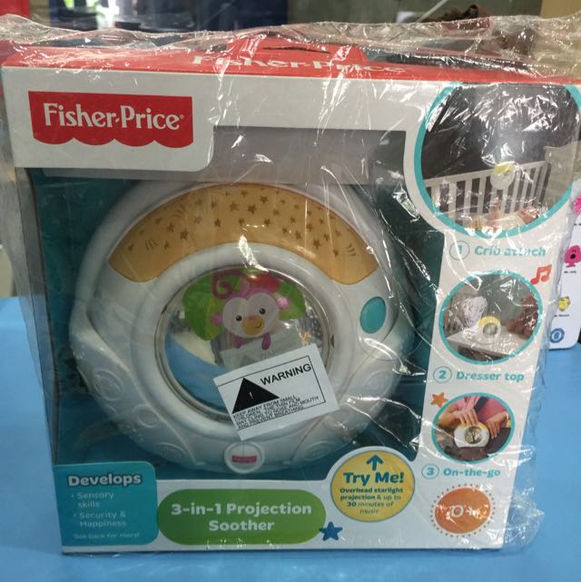 Fisher price 3 in 1 projection soother discount