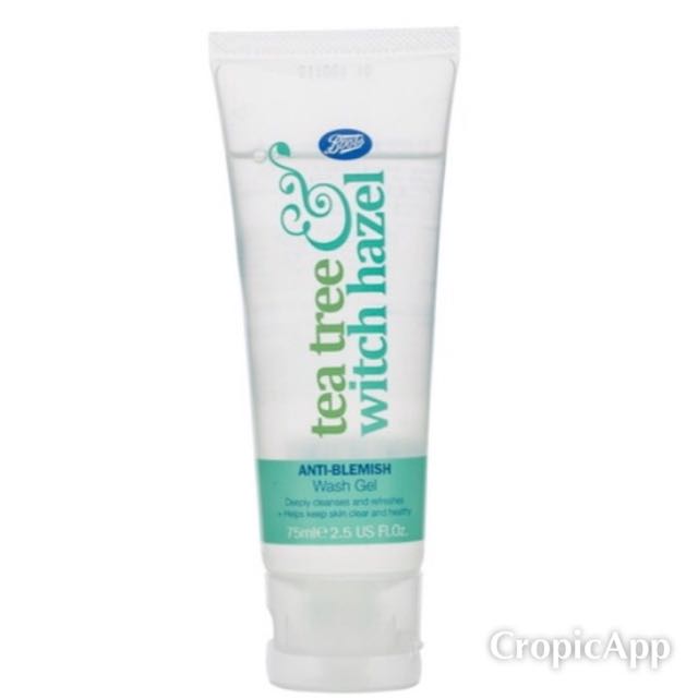 boots tea tree cleanser