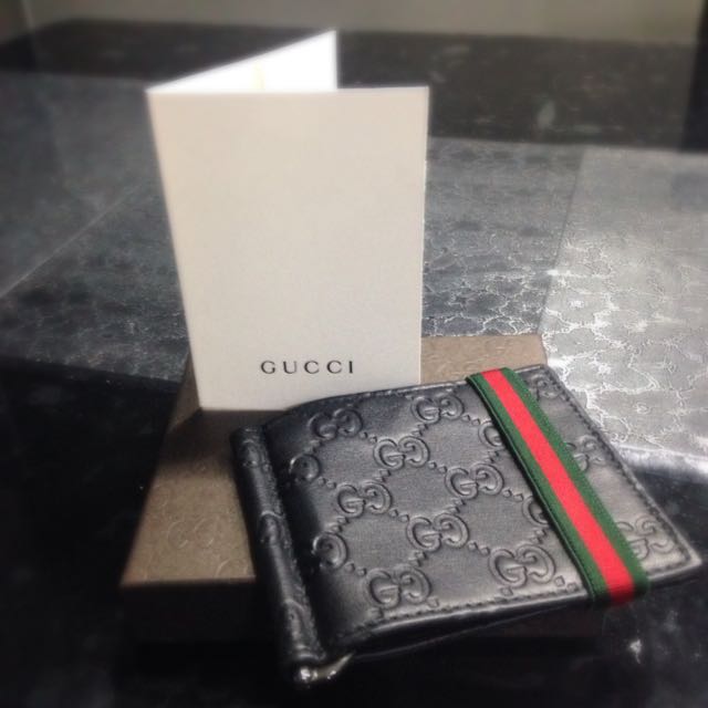 Mens Gucci Wallet With Money Clip | semashow.com