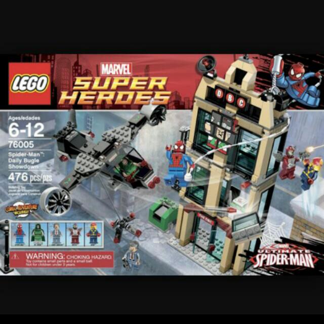 Lego spiderman daily bugle showdown shop