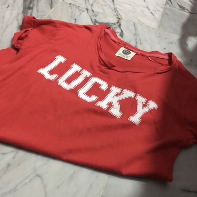 Lucky Tee, Women's Fashion, Tops, Shirts on Carousell