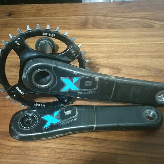 sram xo carbon crankset