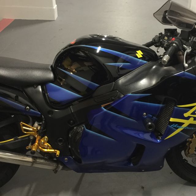 SUZUKI HAYABUSA ADJUSTABLE REARSETS 9917, Car Accessories on Carousell