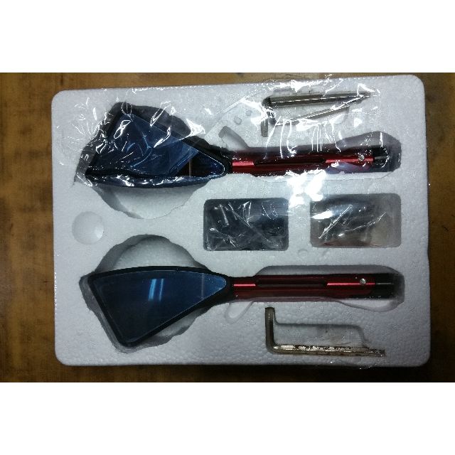 Alloy Triangular Rear View Mirrors, Motorcycles, Motorcycle Accessories ...