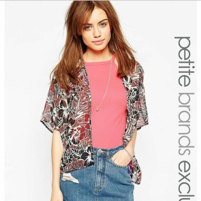 Women's petite kimonos clearance