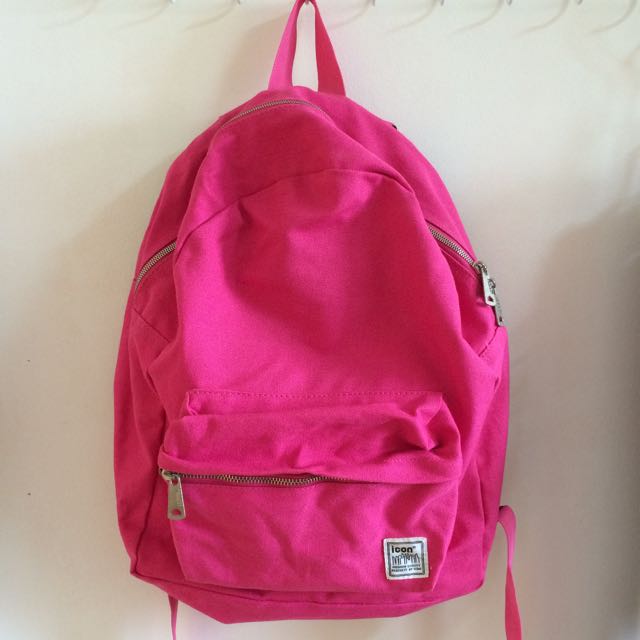icon brand school bag