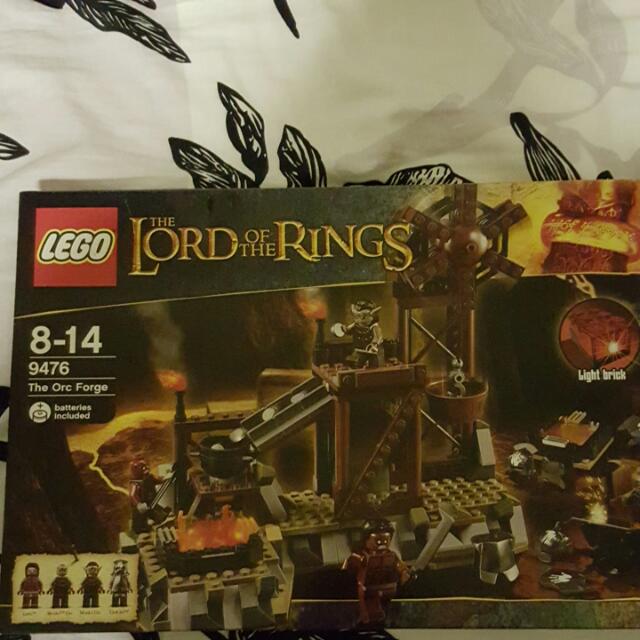 Lego 9476 The Orc Forge Lord Of The Rings Lotr Hobbies Toys Toys Games on Carousell