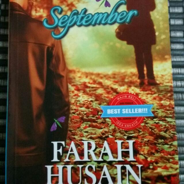 Preloved Malay Novel September Books Stationery On Carousell