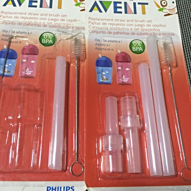 philips avent replacement straw set