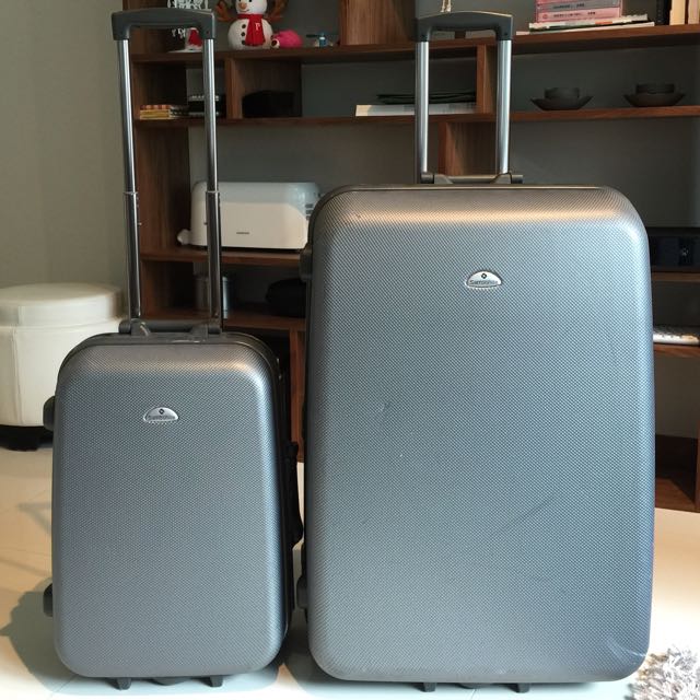 samsonite hard case luggage set