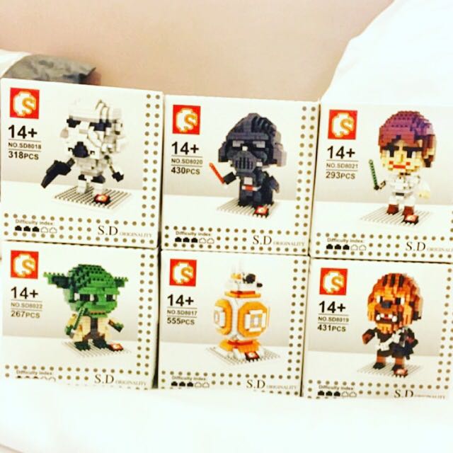nano lego star wars