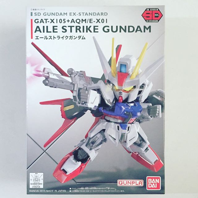 SD Aile Strike Gundam GAT-X105+AQM/E-X01, Hobbies & Toys, Toys & Games ...
