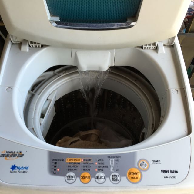 Aw8500s Tokyo Japan Triple Air Super Spin Dry Washing Machine