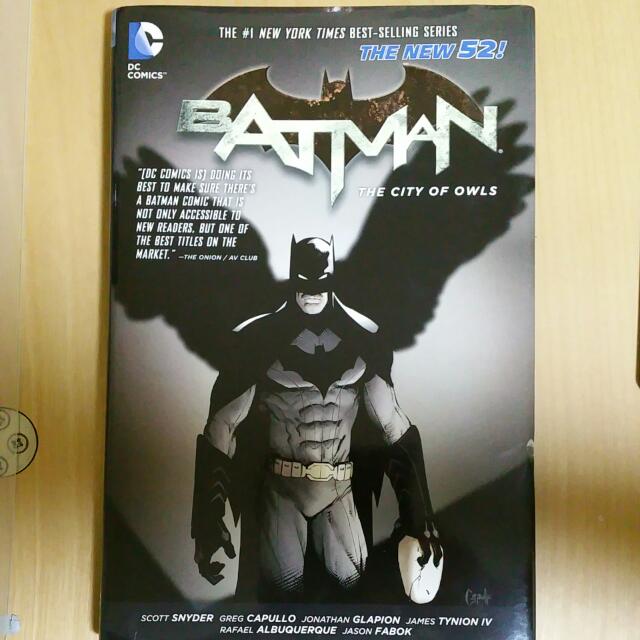 Batman The City Of Owls Vol 2 New 52 Books Stationery On