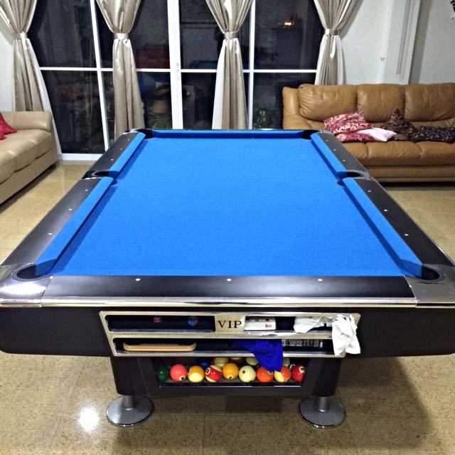 Vip Pool Table Centrum VIP 8ft Pool Table, Furniture & Home Living, Furniture, Tables ...