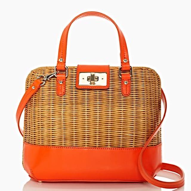 Wicker satchel best sale