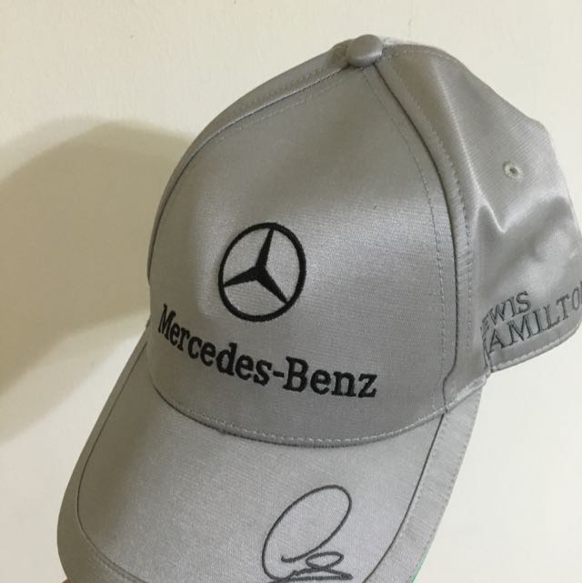 Mercedes Amg Petronas Lewis Hamilton Silver Cap Sports On Carousell