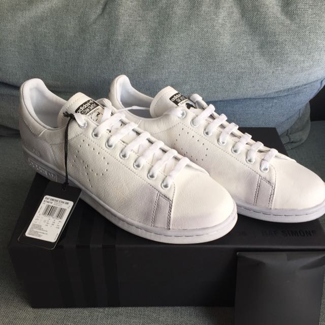 Adidas Stan Smith Aged Leather Sneakers 
