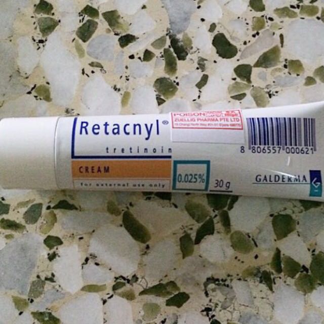 Retacnyl Tretinoin Cream (for acne/blackheads/whiteheads, etc), Health