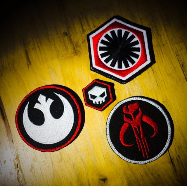 Star Wars Patches (First Order, Rebel Alliance, Mandalorianc Skull ...