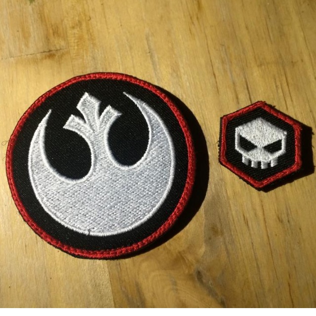 Star Wars Patches (First Order, Rebel Alliance, Mandalorianc Skull ...
