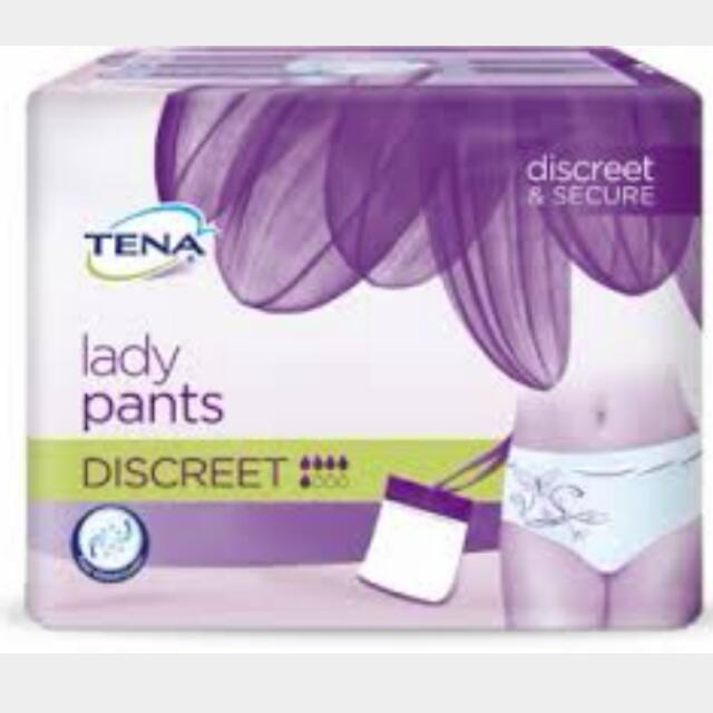 Tena Discreet Plus Lady Pants Size L Women S Fashion On Carousell