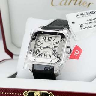 Brand new Cartier Santos 100 MM Size