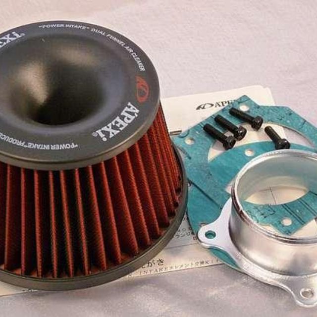 APEXi Power Intake Air Filter & Universal 3" Adapter, Auto Accessories
