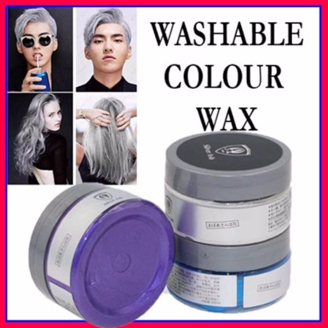 Best Selling Stylish Colour Hair Wax Grandma Ash Mud Hair Clay