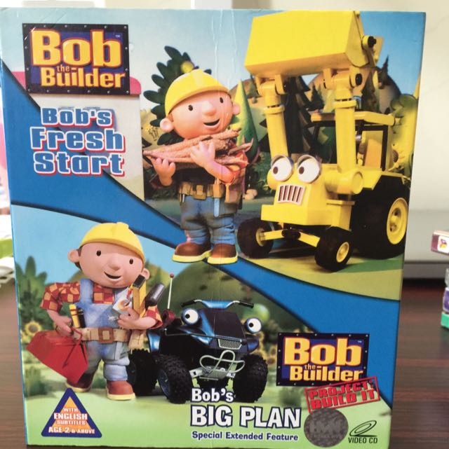 Bob the Builder VCDs, Hobbies & Toys, Toys & Games on Carousell