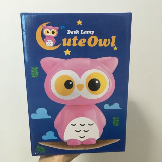 Cute Owl Rechargeable Led Desk Lamp Furniture On Carousell