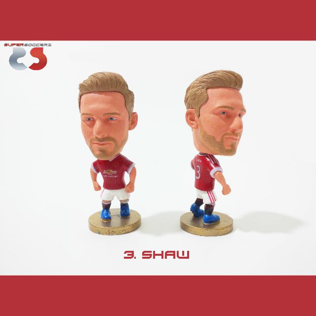Luke Shaw Manchester United Soccerwe Kodoto Collectible Football Figure