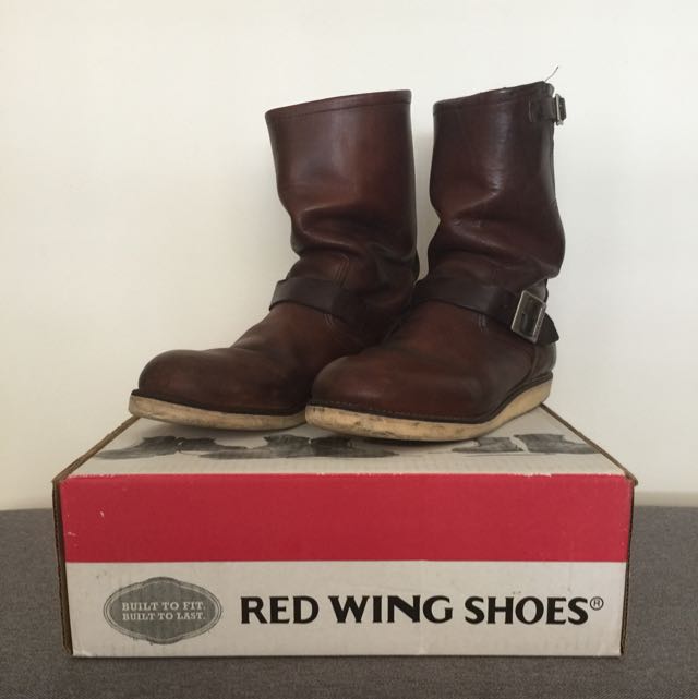 Red Wing Redwing Leather Engineer Boots