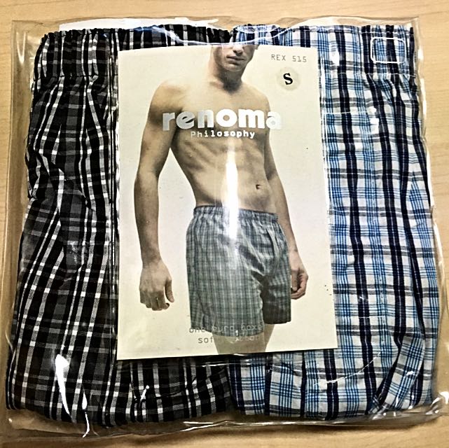 Renoma Boxer Size S Men s Fashion Bottoms New Underwear on Carousell