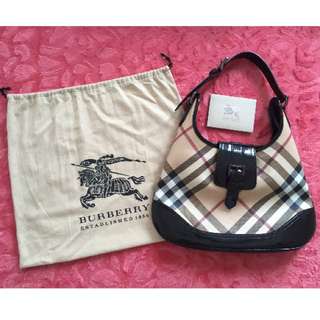 AUTHENTIC BURBERRY HOBO BAG