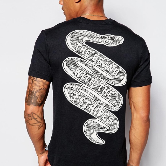 adidas snake print shirt