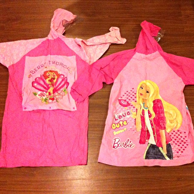 barbie raincoat set