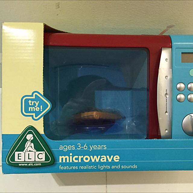 Toy hot sale microwave elc