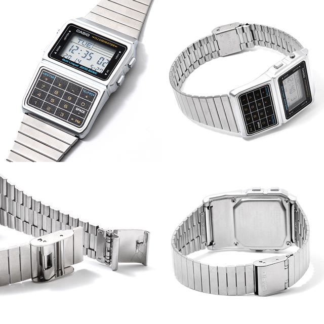 Casio Databank Men s Calculator Watch DBC 611 1 Mobile Phones