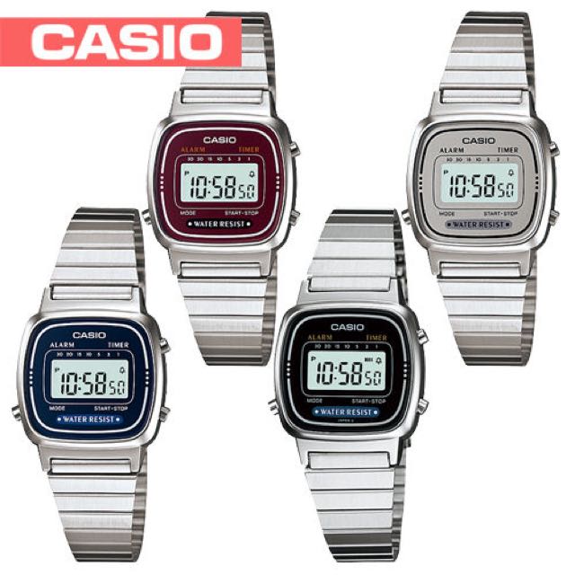 Casio Ladies Digital Alarm La670wa Watch Women s Fashion Watches